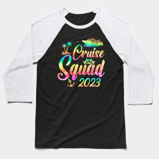 Cruise Squad 2023 Summer Vacation Family Friend Travel Group Baseball T-Shirt